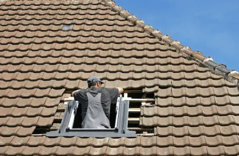 Pose de velux - La Lande-d'Airou